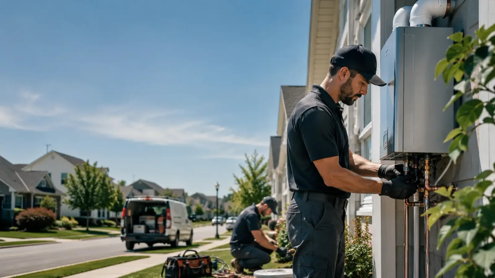 Tankless Water Heater Installation in La Pryor, TX